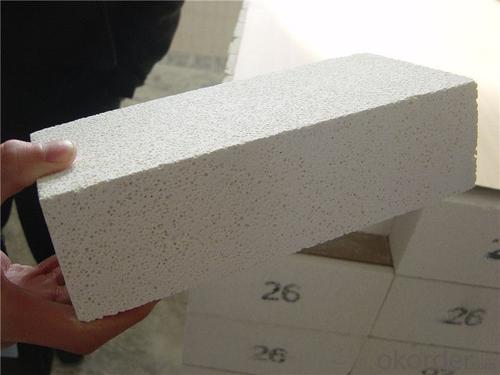 Light weight fire clay insulating fire brick System 1