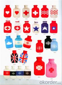 Malaysia Rubber Hot Water Bottle 2000ml 2 Side Rip