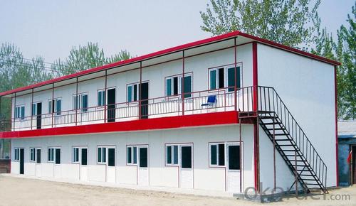 Steel Sandwich Panel Contruction Prefabricated House System 1