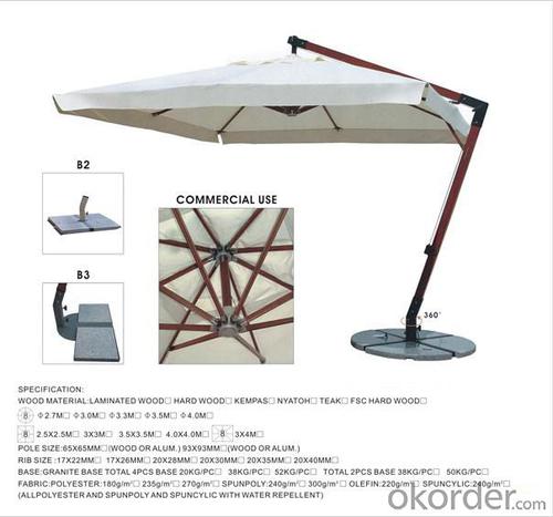 Patio Umbrella Outdoor Umbrella Wholesale System 1