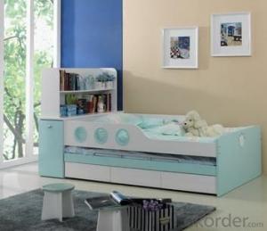 Children bed is Design for Children in E1 MDF Board and Colorful Painting