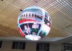 LED Display P10 Ball Shape Led Advertising Display RGB 3D