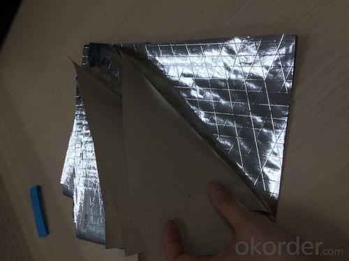 Heat Sealing Aluminum Foil Facing/Foil Facing for Rockwool Pipe System 1
