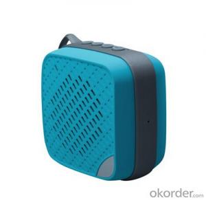 Bluetooth Speaker with FM Blue Waterproof