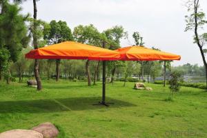 Outdoor Patio Metal Cantilever Garden Umbrella System 1