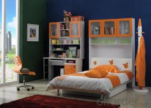 2015 Yellow Color Child Bed with Under Drawer