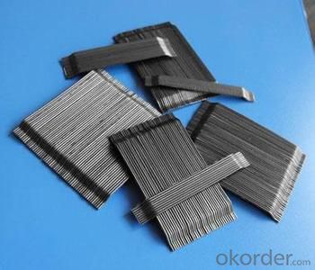 Prefabricated construction material steel fiber