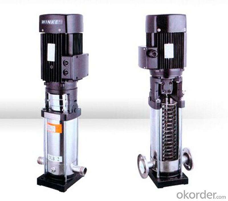 Vertical Multistage Stainless Steel Centrifugal Pump With High Quality