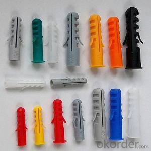 Nylon Hammer Drive Anchor with Countersunk Head Screws Factory Price
