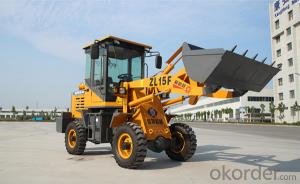 New product ZL15Fwheel loader made in China construction machine for sale with ce low price