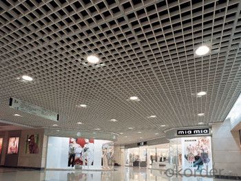 Aluminum Ceiling Panel for Supermarkets and Offices System 1