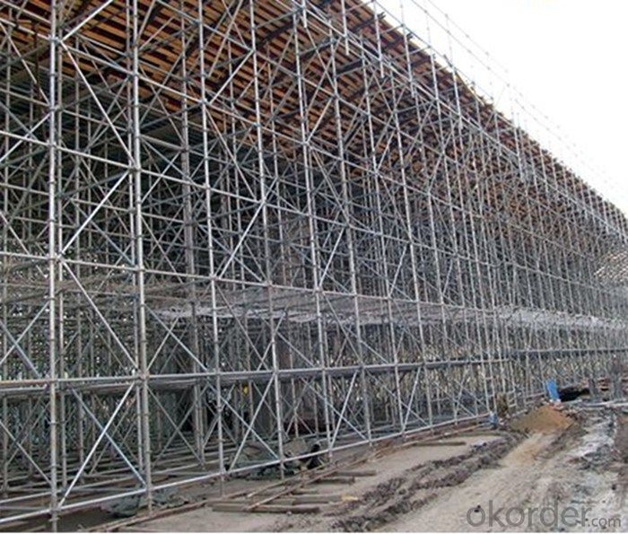 Galvanized Ringlock Scaffolding System for Commercial Buildings