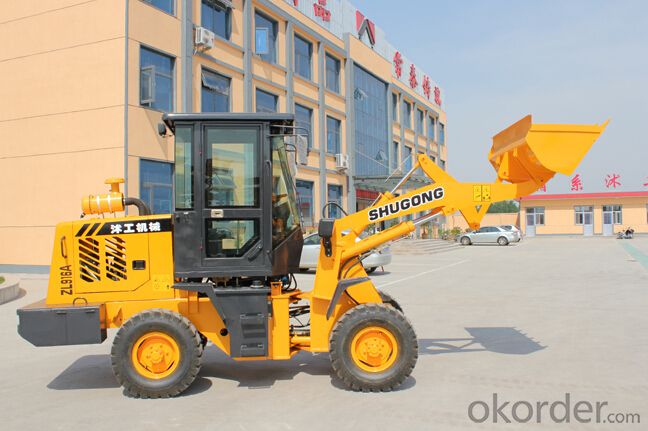 mini construction equipment ZL916A wheel loader with CE certification System 1
