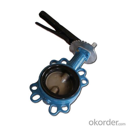 Butterfly Valve with Plastic Handle Made in China on Hot Sale System 1