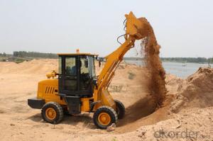 mini construction equipment ZL16f wheel loader with CE certification