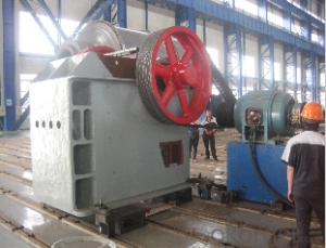 Jaw crushers used on mining, metallery and cement plant