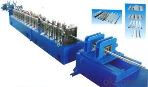 Steel Keels Shape Cold Roll Forming Machines System 1