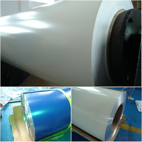 Aluminum PVDF solid color coated Coil Rolls System 1