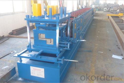 C Shape Steel Cold Roll Forming Machines System 1