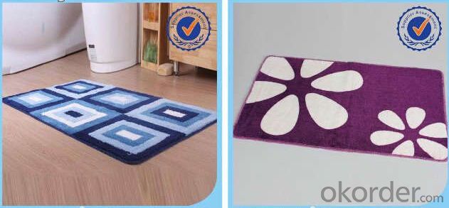 Anti Slip Mat  High quality personalized  Machine Woven door mat