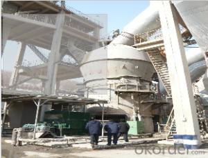 MLS vertical roller mill used in cement plant