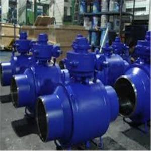Full Welded Forged Steel Ball Valve DN 28 inch