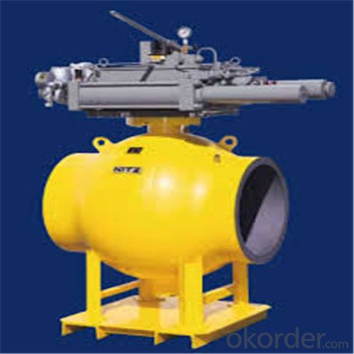 Full Welded Forged Steel Ball Valve DN 20 inch System 1