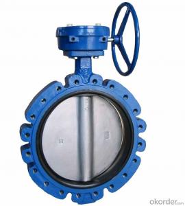 Pneumatic Double Flange Butterfly Valve Made In China System 1