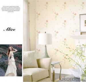 Non-woven Wallpaper Royal Family Design for Home Decoration System 1