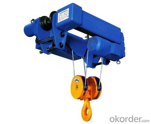 10t MD1 wirerope electric cable hoist High Quality System 1