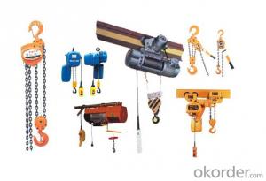 Model 0.9t CD1/MD1 wire rope Electric hoist manufacture System 1