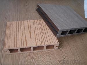 WPC decking / wood plastic composite deck board System 1