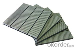 Engineered Flooring Outdoor Wood Plastic Composite WPC Decking /2015 Hot Sale System 1