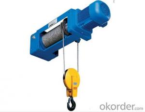 1T MD1Steel Wire Rope Electric hoists High Quality