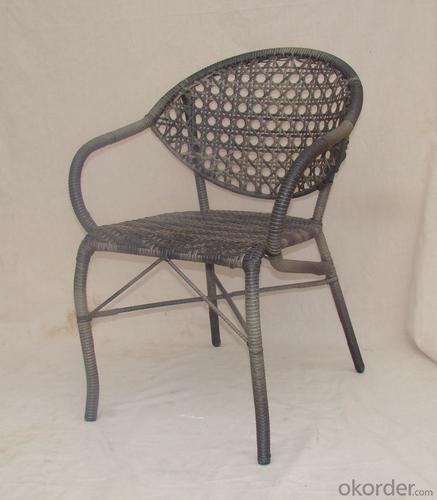 Outdoor Rattan Single Table with Chair for Garden CMAX-SC008 System 1