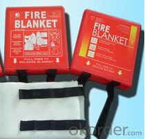 Fiberglass/Silicone Coated Insulation Fire Blanket