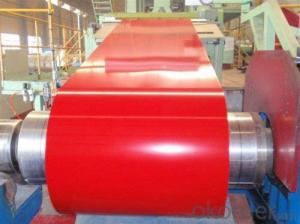 Crystal Red Highlights PPGI/Pre-painted Hot Dipped Galvanized Steel Coil /Sheet/Aluminized plate System 1