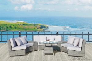 Garden Sofa PE Rattan with Aluminum Frame  CMAX-YT013