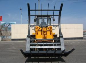 Steel Grab Mmachine, Front End Loader with Steel Grab, Wood Grapple