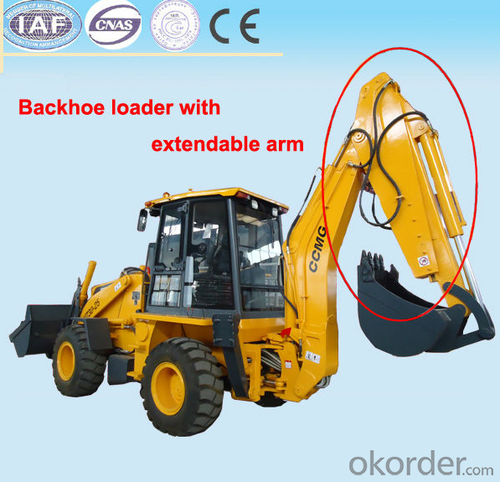 Backhoe Telescopic Arm, Lengthen arm by 1300 mm System 1