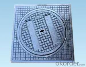 Manhole Cover  on Sale with Black Made in China of Low Price