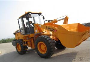 3t Wheel Loader with Log Fork and CE, LW350 Model