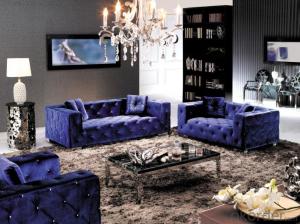 Classic Style Fabric Sofa of colorful fabric
