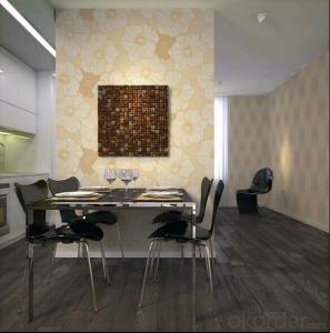 PVC Wallpaper Solid Color Roll for Modern Living Room Stripes Waterproof Wallpaper System 1