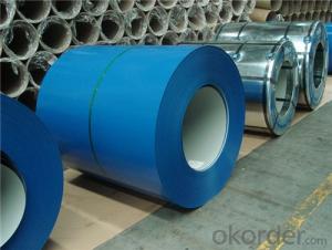Prepainted rolled Steel Coil for Construction Roofing Constrution