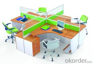 Office Table/Commerical Desk Solid Wood/MDF/Glass with Best Price CN688 System 1