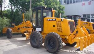 PY135 Model Motor Grader with Accessories, 11 Ton Weight