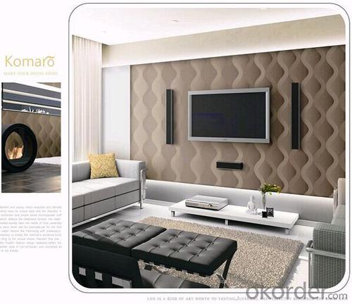 PVC Wallpaper Liquid Living Room Decoration Wallpaper System 1