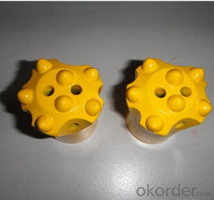 taper button bit dia 34, 36,38 from China