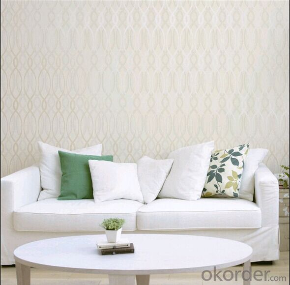 PVC Wallpaper Home Interior Soundproof Wallpaper